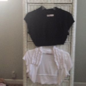 2 boleros/shrugs..Fits S - L